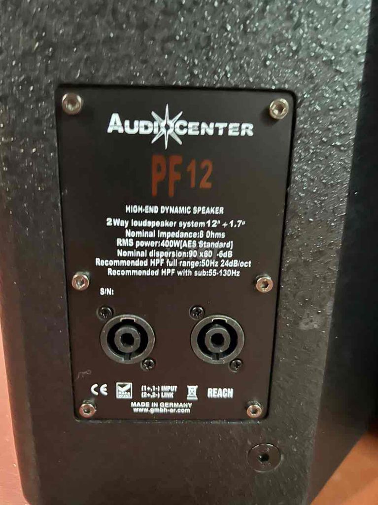 thanh lý đôi loa audiocenter PF12 bass 30