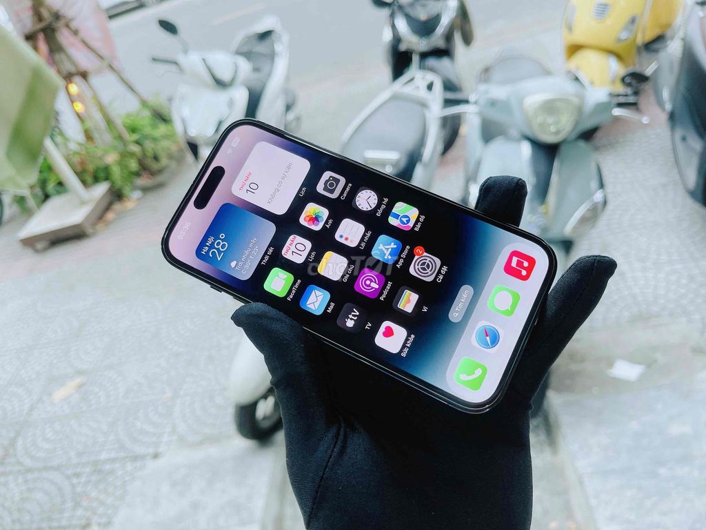 iPhone 14 Pro 256G Black quốc tế Mỹ nguyên zin. Mua bán Điện thoại tại Quận Hải Châu Đà Nẵng được đăng bởi Hoàng Anh Tuấn hình 1
