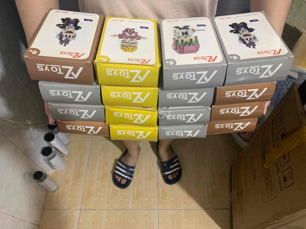 Combo 15 bộ đồ chơi lắp ráp Mini cho bé sáng tạo.. Mua bán Mẹ và bé tại Quận 8 Tp Hồ Chí Minh được đăng bởi Sang hình 1