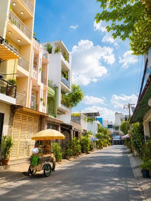 BÁN NHÀ Đ, ÔNG ÍCH KHIÊM ,HXH(4,1 X 16M  X 2TẦNG )GIÁ : NHỈNH 5TỈ TL