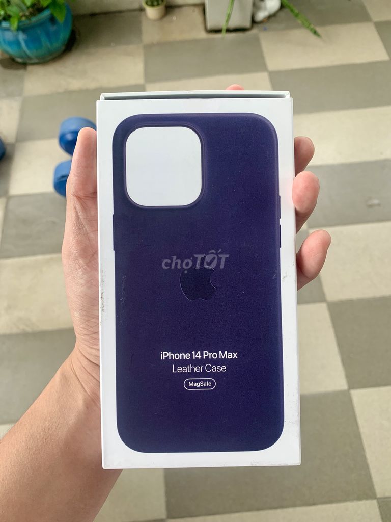 Ốp lưng da chính hãng Apple VN iPhone 14 Pro Max