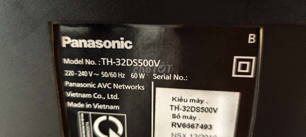 Tivi smart 32inhPanasonic TH-32DS500V. Mua bán Tivi, Âm thanh tại Quận Hoàng Mai Hà Nội được đăng bởi nguyễn văn phong hình 1