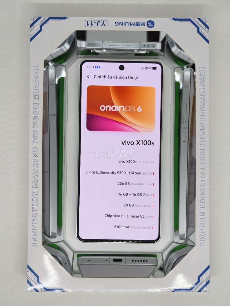 Vivo X100s Dimensity 9300+ 16GB/256GB. Mua bán Điện thoại tại Quận Thanh Xuân Hà Nội được đăng bởi Đỗ Mạnh Nhuận hình 1