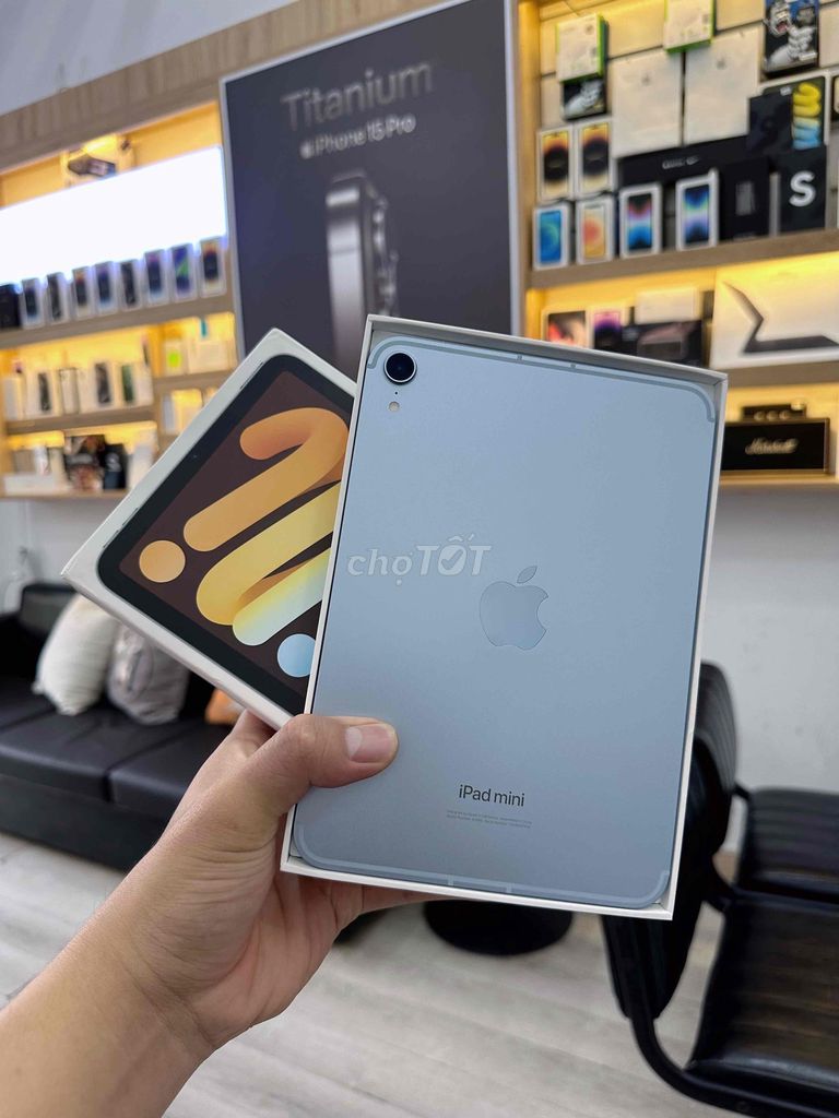 iPad Mini 7 128Gb Wifi + 5G Full Box Như Mới 🔥