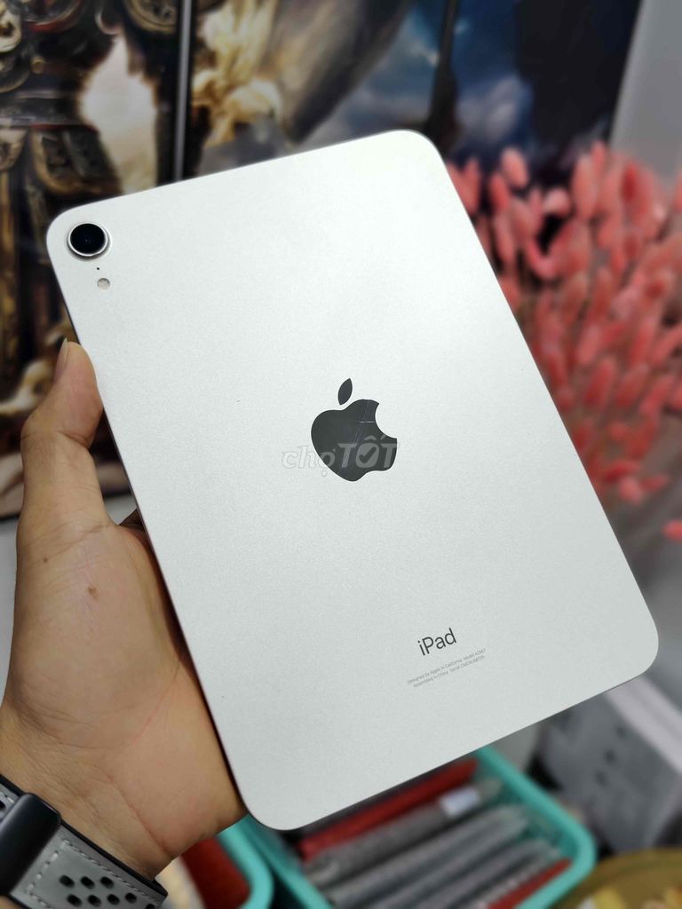 Ipad Mini 6 64gb zin đẹp sạc ít lần pin100 êm bền