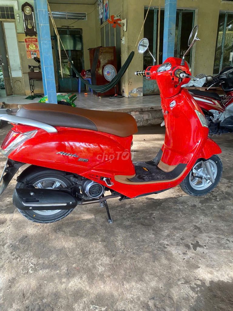 SYM Atila FI màu Đỏ. Mua bán Xe máy tại Huyện Giồng Trôm Bến Tre được đăng bởi Em Lê hình 3