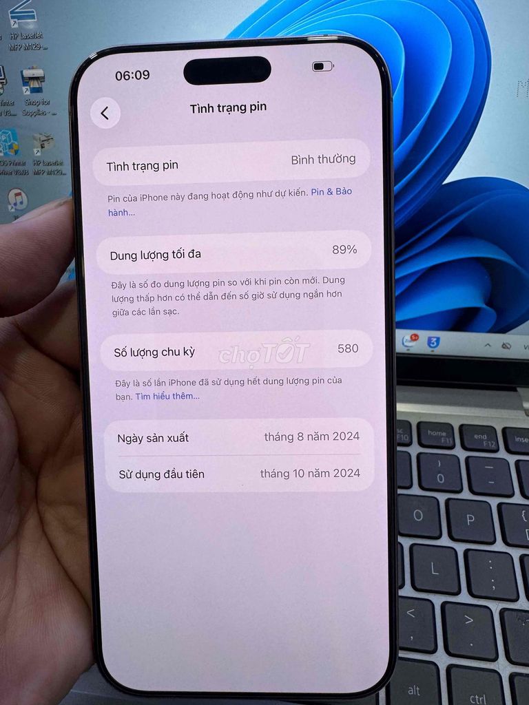 Apple iPhone 16 Pro Max 256GB Sa mạc 99%. Mua bán Điện thoại tại Quận 6 Tp Hồ Chí Minh được đăng bởi QUỐC THIÊN BÁN GÓP 0 ĐỒNG  hình 1