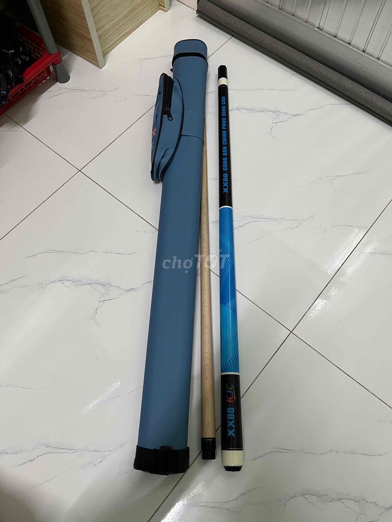 Cơ bida XX88 Gỗ Xanh dương. Mua bán Đồ thể thao, Dã ngoại tại Huyện Càng Long Trà Vinh được đăng bởi trường hình 1