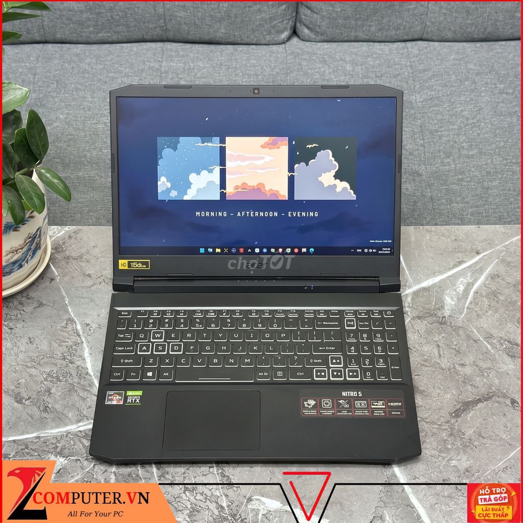 LAPTOP ACER R7 5800H/16GB/512GB/3060 6G/15.6"144HZ. Mua bán Laptop tại Thành phố Thủ Đức Tp Hồ Chí Minh được đăng bởi Z Computer hình 1