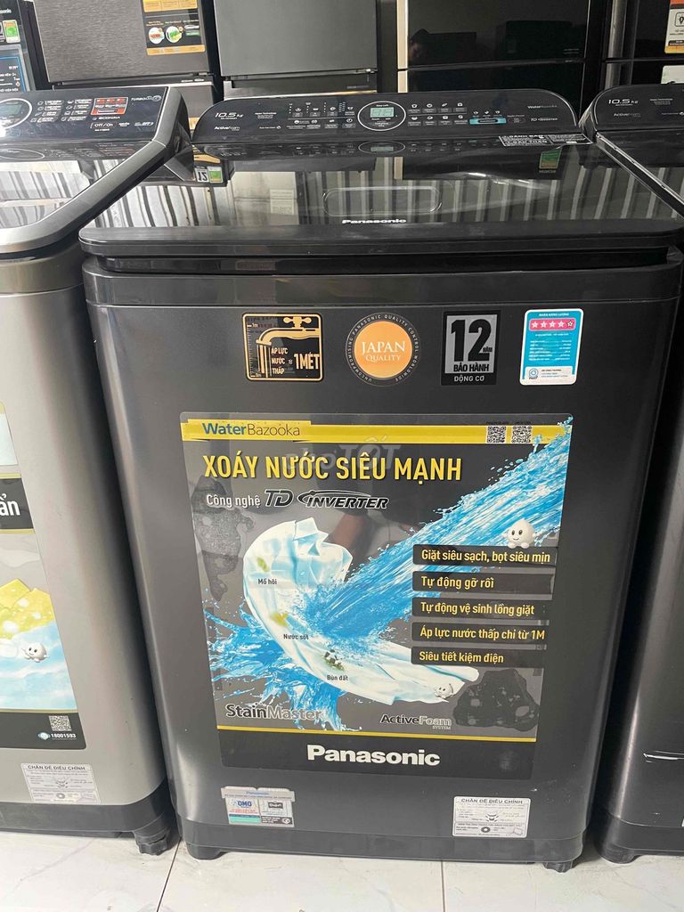 Máy giặt Panasonic 10.5kg cửa trên Inverter. Mua bán Máy giặt tại Huyện Bình Chánh Tp Hồ Chí Minh được đăng bởi như tuyết nguyễn hình 1