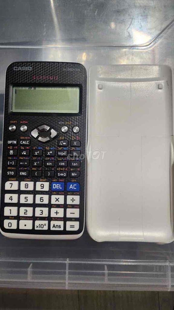 Máy tính Casio fx-580VNX Đen. Mua bán Đồ dùng văn phòng tại Thành phố Thủ Đức Tp Hồ Chí Minh được đăng bởi Thiên Bảo hình 1