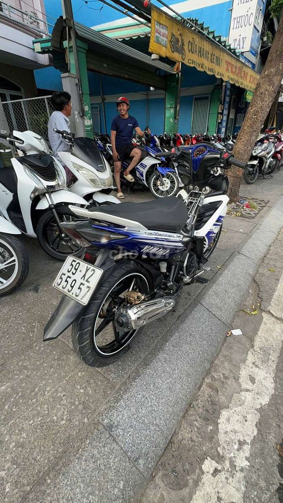 Yamaha Exciter 135 2014 Xanh trắng. Mua bán Xe máy tại Quận Tân Phú Tp Hồ Chí Minh được đăng bởi Tuanduy hình 3