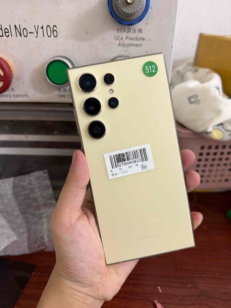 Samsung S24 Ultra 512GB Vàng. Mua bán Điện thoại tại Quận Hà Đông Hà Nội được đăng bởi Bich Ngoc Bui hình 1