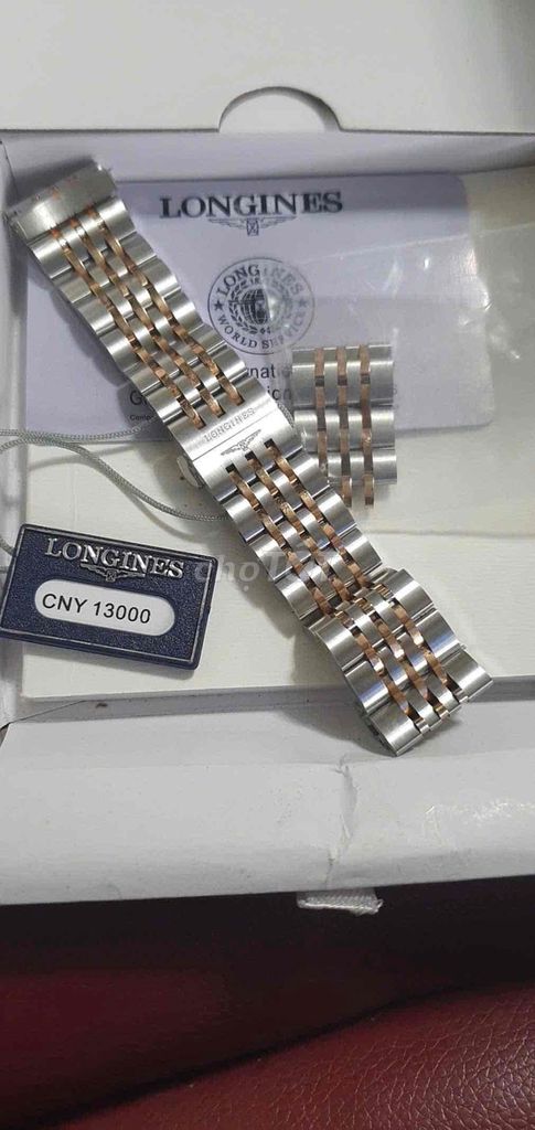 Dây đồng hồ Longines Thép không gỉ thuỵ sỹ. Mua bán Phụ kiện thời trang khác tại Quận Hồng Bàng Hải Phòng được đăng bởi Phạm hình 1