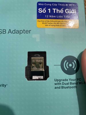 USB WIFI TP-LINK 2.4/5GHZ NANO BLUETOOTH 4.2 AC600
