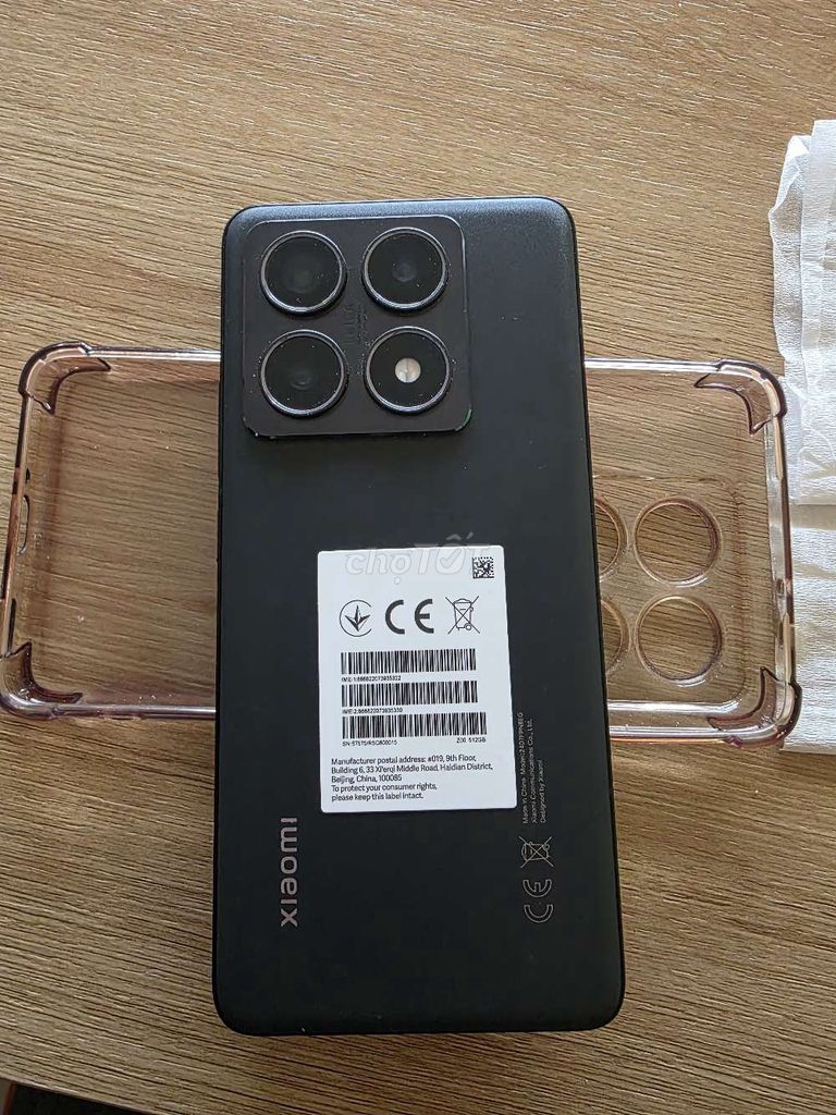 Xiaomi 14T Pro 528GB Đen Đã sử dụng. Mua bán Điện thoại tại Quận Ngô Quyền Hải Phòng được đăng bởi bùi đức anh hình 1