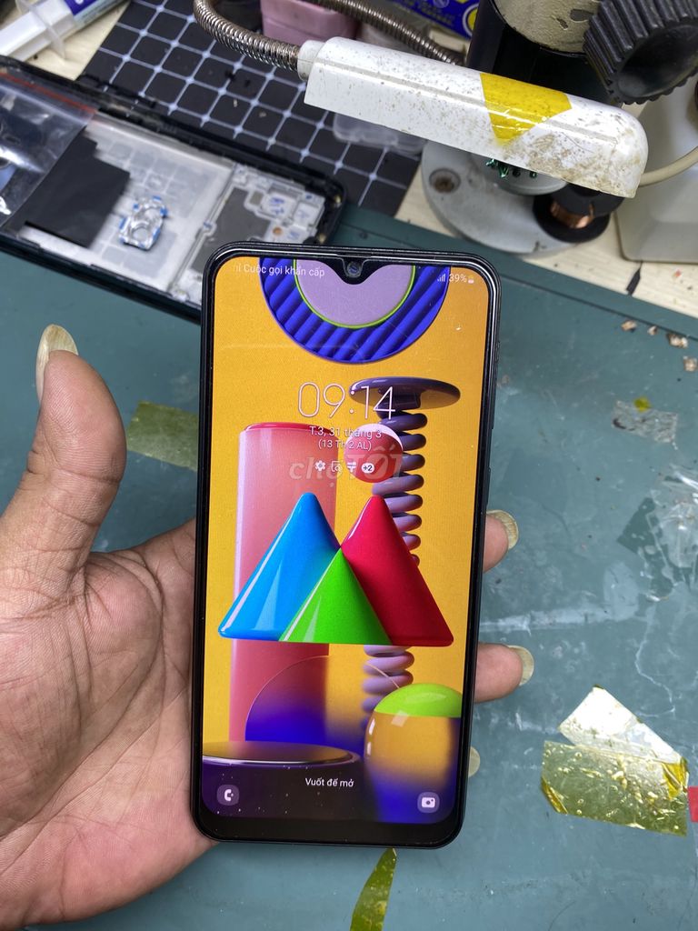 thanh lý Samsung M31 6/128GB pin 6000 siêu trâu. Mua bán Điện thoại tại Quận 6 Tp Hồ Chí Minh được đăng bởi Minh Phước hình 1