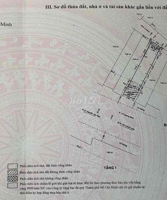 Nhà mặt tiền 266 Lê Quang Định cần bán