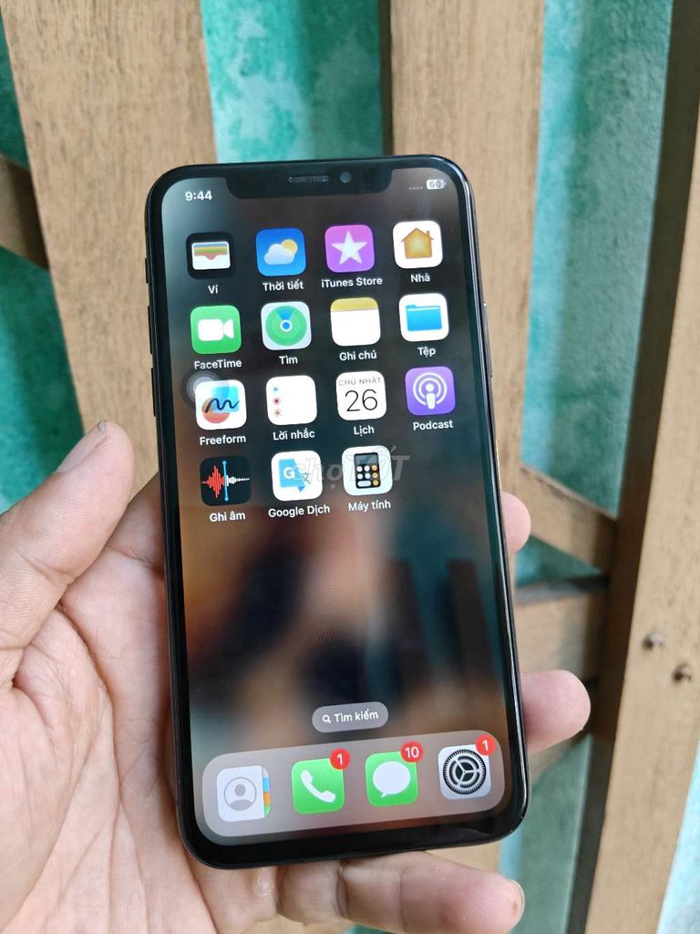 Apple iPhone X 64GB Đen 98%. Mua bán Điện thoại tại Quận Liên Chiểu Đà Nẵng được đăng bởi Công Lực hình 1