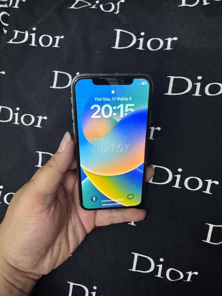 iPhone X 64GB quốc tế truetone màn zin face id ok. Mua bán Điện thoại tại Thành phố Thủ Đức Tp Hồ Chí Minh được đăng bởi bin  hình 1