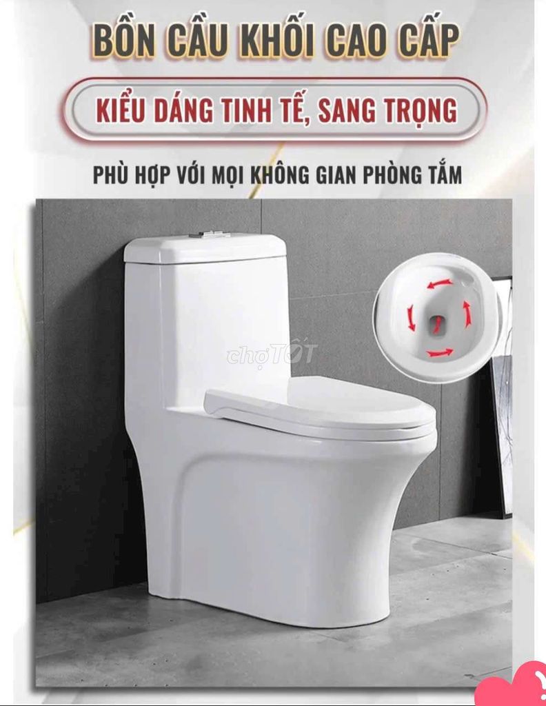 BỒN CẦU NGUYÊN KHỐI