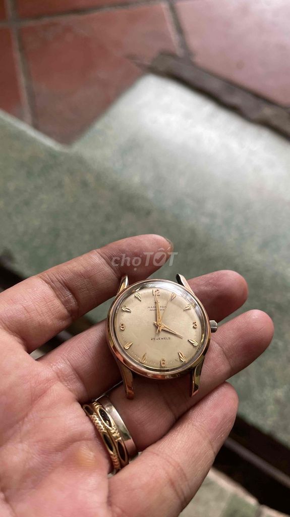 Đồng hồ Hamilton Vàng 14K Tự động. Mua bán Đồng hồ tại Quận 10 Tp Hồ Chí Minh được đăng bởi MR Đức hình 1