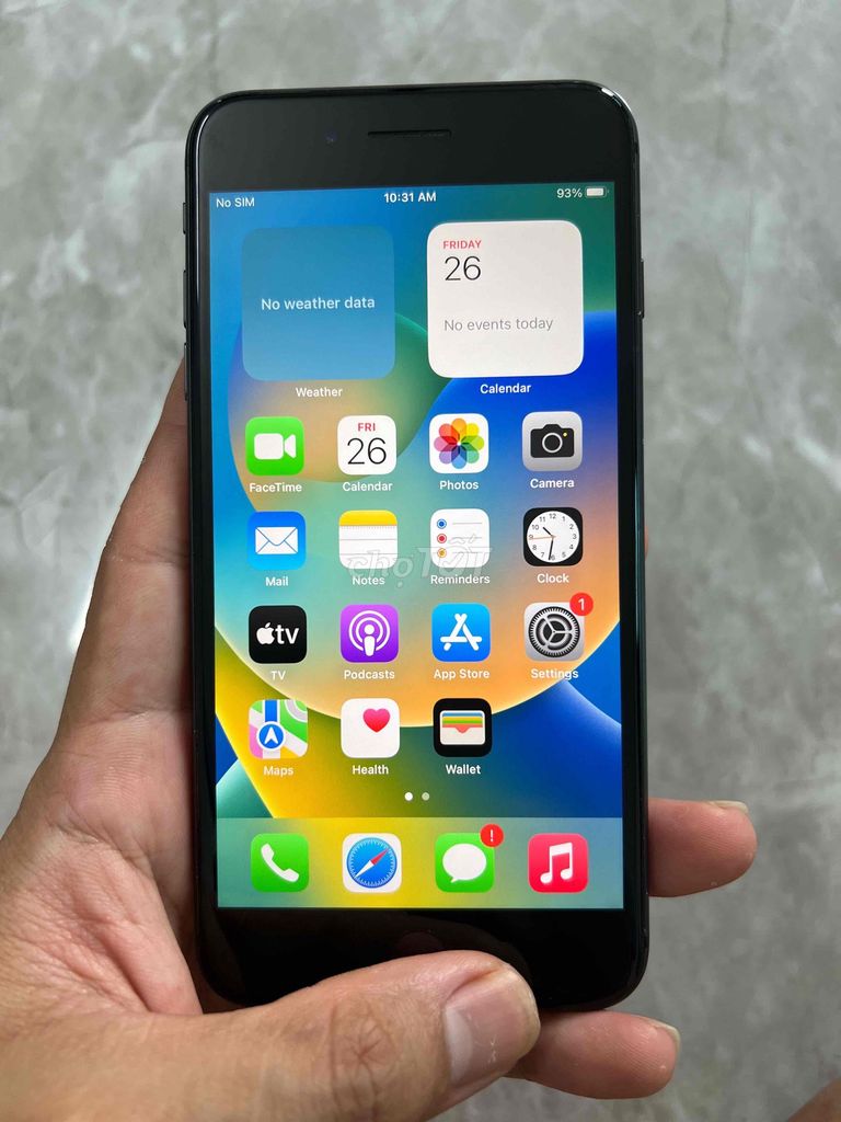 Apple iPhone 8 Plus 256GB Đen zin đẹp full cn. Mua bán Điện thoại tại Huyện Kim Sơn Ninh Bình được đăng bởi Keng  hình 1