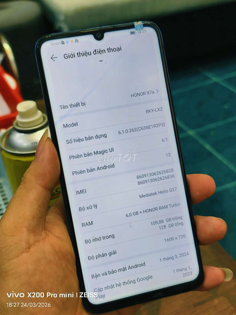 Honor X5B zin full. Mua bán Điện thoại tại Quận Tân Bình Tp Hồ Chí Minh được đăng bởi Táo Bán Lổ hình 1