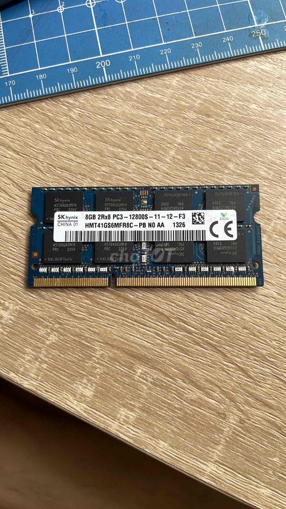 Ram laptop 8GB PC3 12800S ( tặng kèm thêm 4GB). Mua bán Linh kiện (RAM, Card...) tại Quận Bình Tân Tp Hồ Chí Minh được đăng bởi Dương Tuấn hình 1