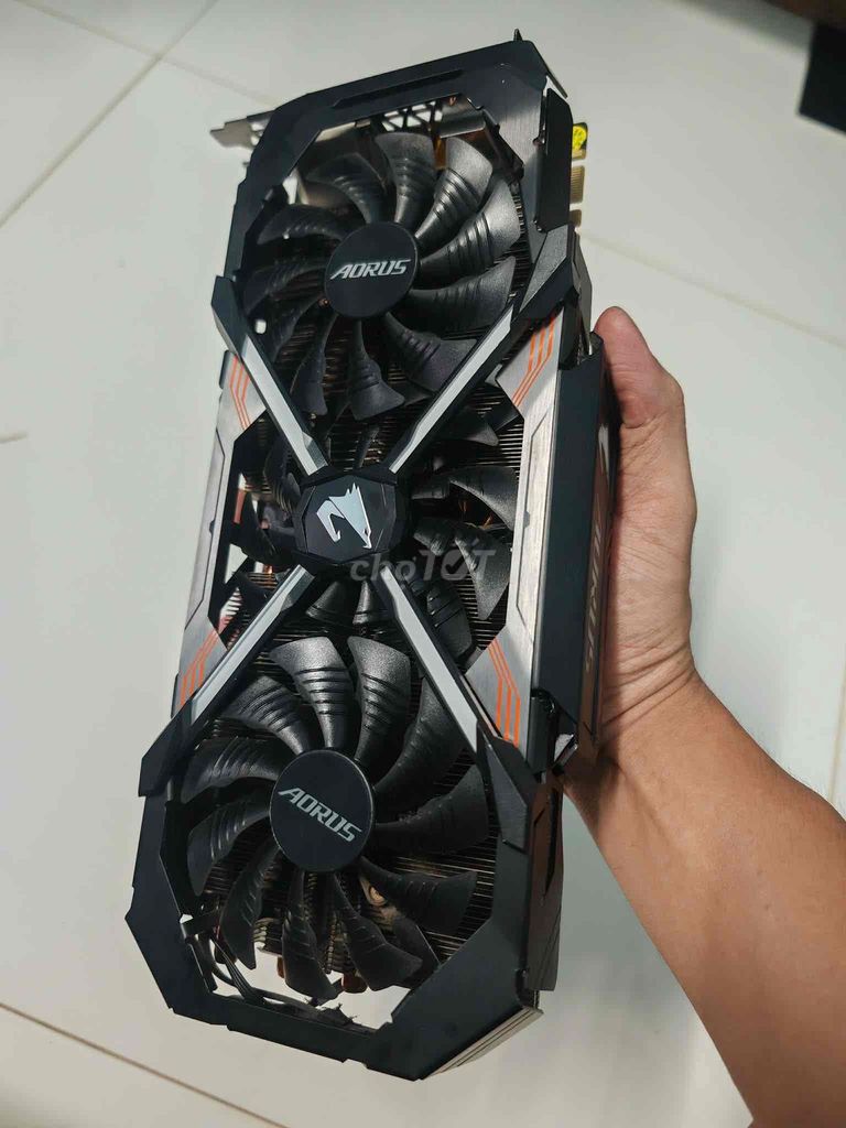 Card đồ họa AORUS GTX 1080 Ti 11GB Đã sử dụng. Mua bán Linh kiện (RAM, Card...) tại Thành phố Thủ Đức Tp Hồ Chí Minh được đăng bởi Gia Huy hình 1