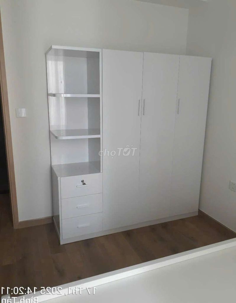 TỦ NHỰA ĐÀI LOAN 3 CÁNH 1 KỆ MÀU TRẮNG . Mua bán Tủ, kệ gia đình tại Quận 12 Tp Hồ Chí Minh được đăng bởi Tủ nhựa đài loan hoàng quân hình 1