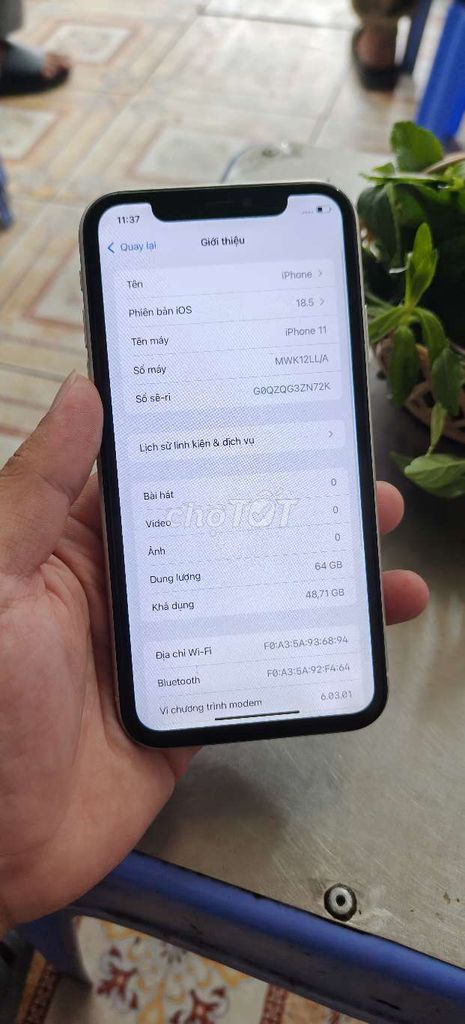  iPhone 11 64GB full . Mua bán Điện thoại tại Huyện Gia Lâm Hà Nội được đăng bởi huy hình 1