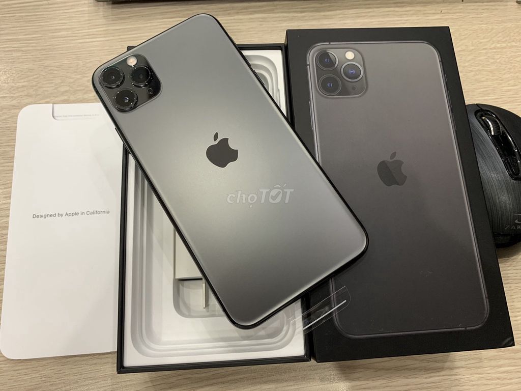 iPhone 11 Pro Max 256GB Xám 79%. Mua bán Điện thoại tại Quận Cẩm Lệ Đà Nẵng được đăng bởi Tuấn Anh hình 1