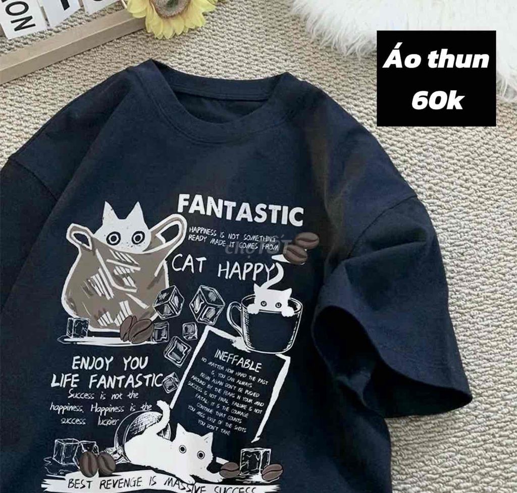 Áo thun Unisex vải thun. Mua bán Quần áo tại Huyện Chợ Gạo Tiền Giang được đăng bởi Lê Kim hình 1