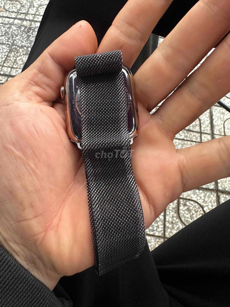 Apple Watch S5 Thép Đen. Mua bán Thiết bị đeo thông minh tại Huyện Châu Thành Bến Tre được đăng bởi Hoài Phong hình 1
