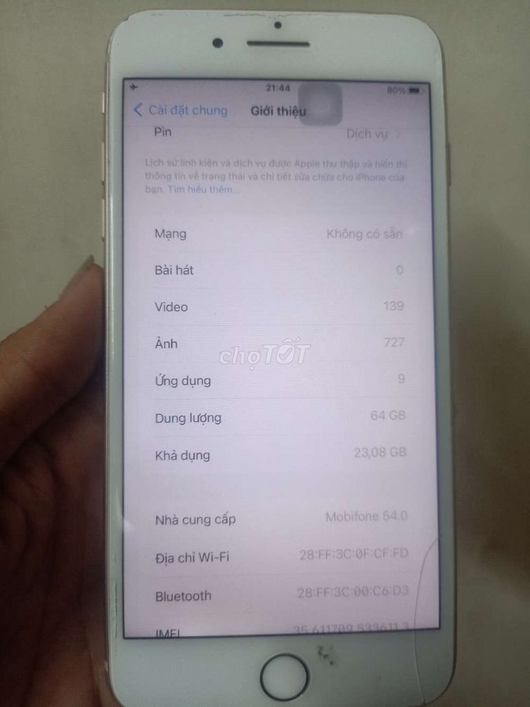 iPhone 8 Plus 64GB Hồng. Mua bán Điện thoại tại Huyện Hóc Môn Tp Hồ Chí Minh được đăng bởi Nguyễn Đức Thạch hình 1