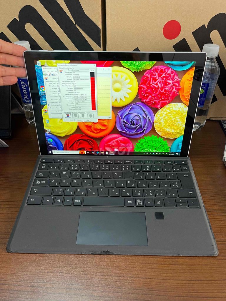 Có KheSim 4G Surface Pro 5 i5 8GB/256GB sạc 57 lần. Mua bán Máy tính bảng tại Quận Tân Phú Tp Hồ Chí Minh được đăng bởi LaptoptotVn hình 1