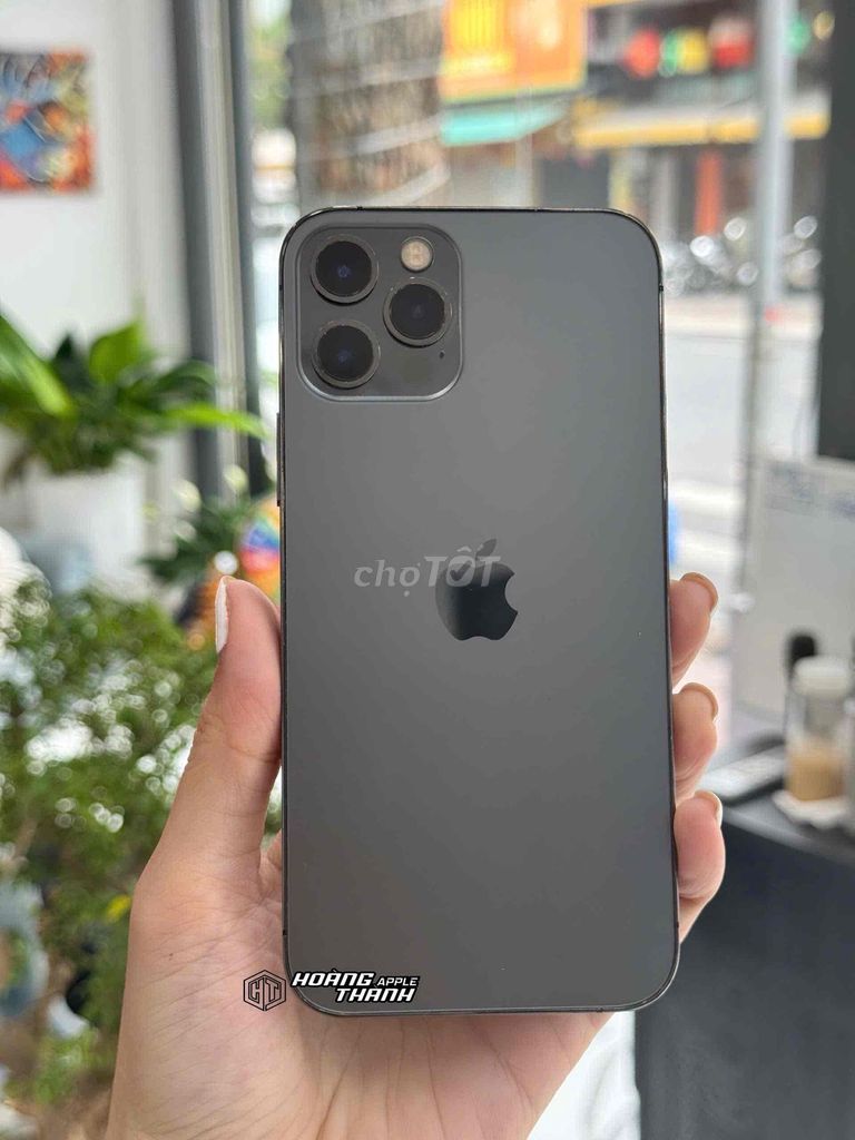 12 Pro 256GB - Đen lịch lãm. Có trả góp đầy đủ.. Mua bán Điện thoại tại Thành phố Mỹ Tho Tiền Giang được đăng bởi Hoàng Thành Apple hình 1