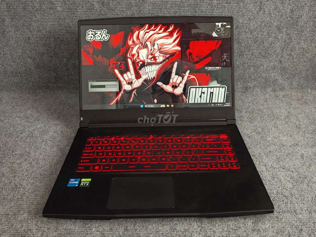 MSI Gaming GF63 i5-11500H 16/512 RTX 3050. Mua bán Laptop tại Quận Ninh Kiều Cần Thơ được đăng bởi TuDen Laptop hình 1
