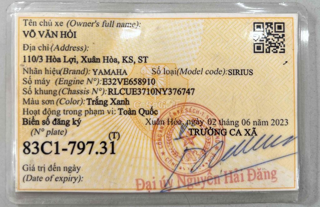 Sirius Rc 2023 Dọn Kiểng, Odo 3900km, Zin Đẹp Keng. Mua bán Xe máy tại Quận Tân Bình Tp Hồ Chí Minh được đăng bởi Cầm Đồ Lê Cường hình 6