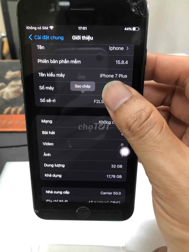 Apple iPhone 7 Plus 32GB Đen. Mua bán Điện thoại tại Quận Đống Đa Hà Nội được đăng bởi Shop điện thoại cũ hình 1