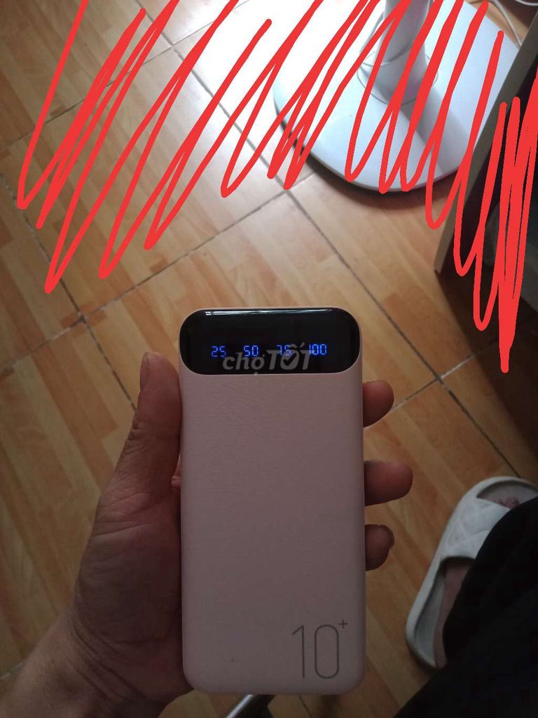 phóng sự Sạc dự phòng WK Design 10000mAh . Mua bán Phụ kiện (Màn hình, Chuột...) tại Quận Cầu Giấy Hà Nội được đăng bởi Hoathienly hình 1