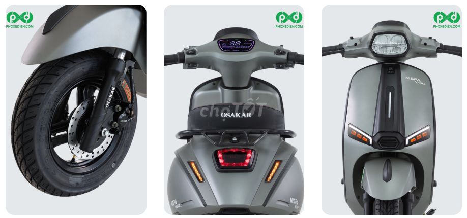 Xe máy điện Osakar Nispa Viora. Mua bán Xe điện tại Huyện Châu Thành Long An được đăng bởi XE MÁY MR TIN  hình 1