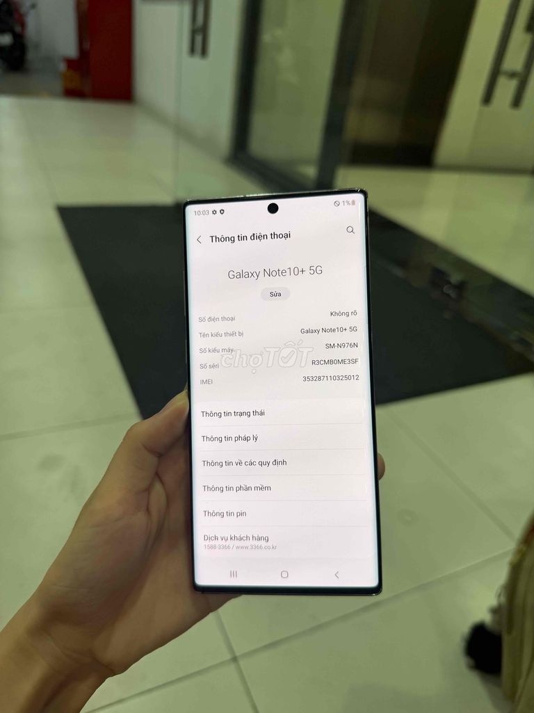 Samsung Galaxy Note 10 Plus 5G 256GB Đa sắc. Mua bán Điện thoại tại Thành phố Thủ Dầu Một Bình Dương được đăng bởi Điện Thoại Giá rẻ Bình Dương hình 1