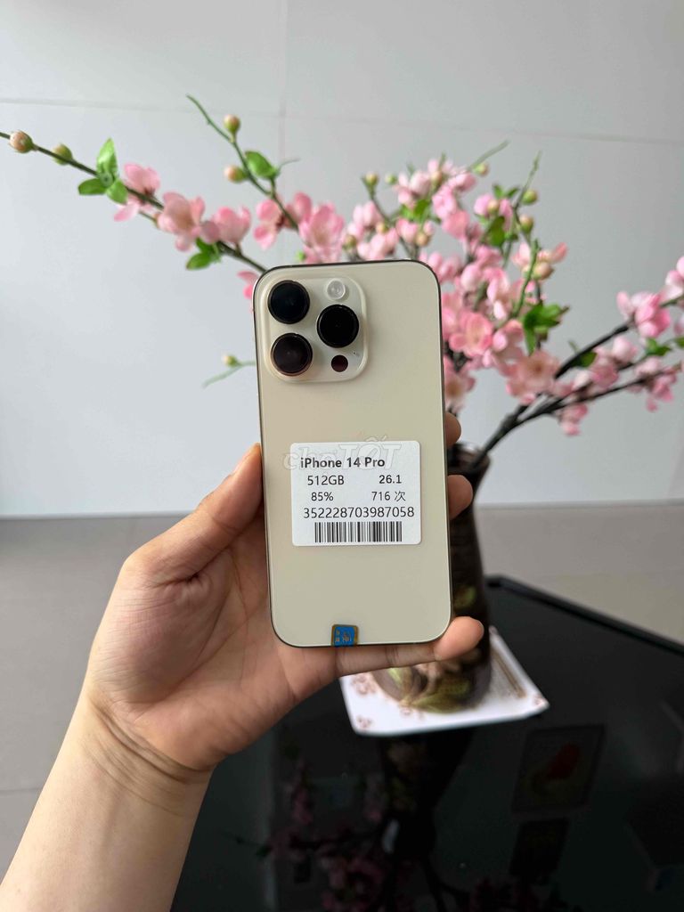 📱14Pro 512GB Full Rin All Ken 99% Chất Ngất. Mua bán Điện thoại tại Thành phố Huế Thừa Thiên Huế được đăng bởi shop văn thành hình 1