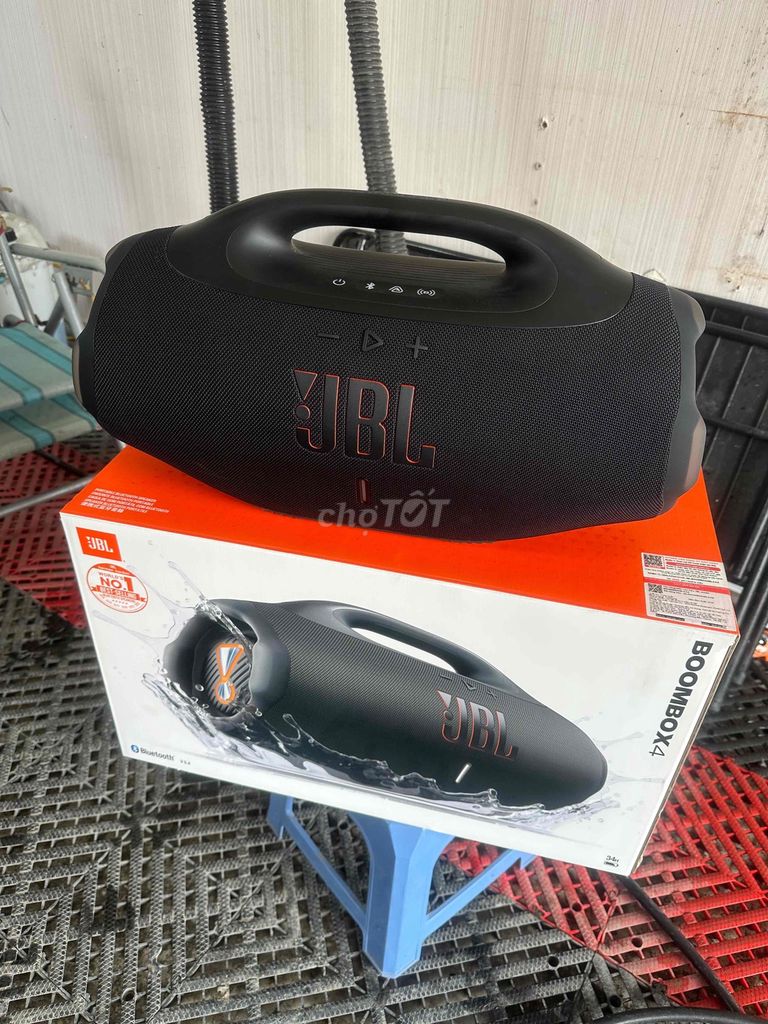 Loa Bluetooth JBL Boombox 4 Đen Đã sử dụng. Mua bán Tivi, Âm thanh tại Quận 12 Tp Hồ Chí Minh được đăng bởi Loa Lướt Chính Hãng hình 1