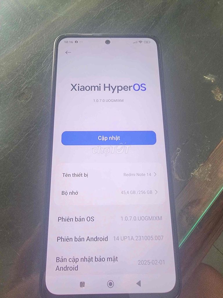Xiaomi Redmi Note 14 256GB Đen. Mua bán Điện thoại tại Quận Tân Phú Tp Hồ Chí Minh được đăng bởi Bình hình 1