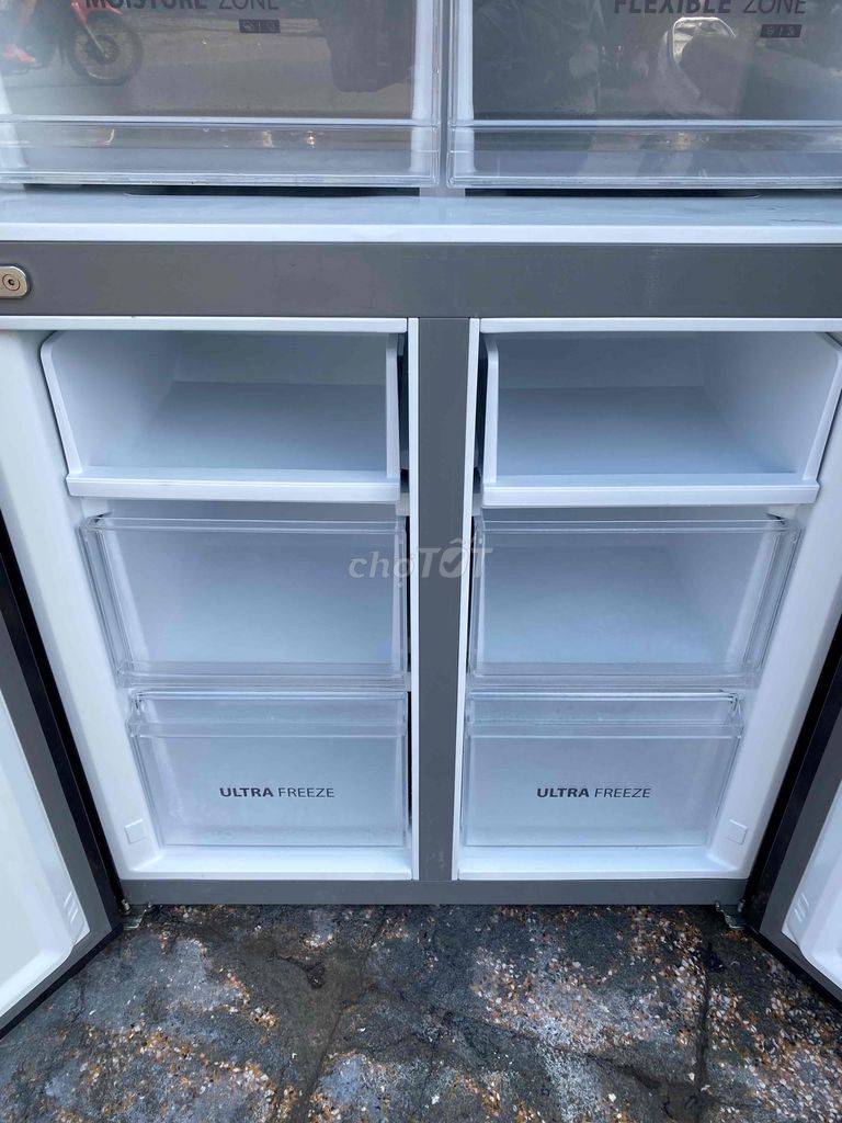 mẫu tủ lạnh Side By Side Toshiba 511l mới 90%. Mua bán Tủ lạnh tại Quận Tân Phú Tp Hồ Chí Minh được đăng bởi Điện Lạnh Thanh Sang hình 4