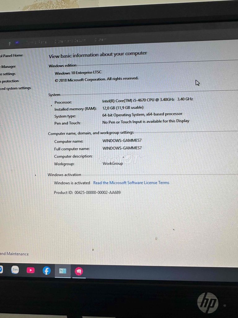 HP OptiPlex 3020 i5-4670 12GB HDD Có VGA. Mua bán Máy tính để bàn tại Huyện Long Điền Bà Rịa - Vũng Tàu được đăng bởi Sang hình 1