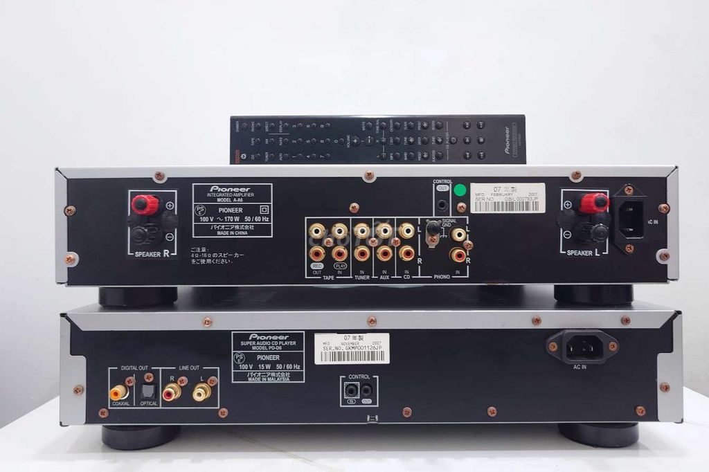Bộ Pioneer A-A6 & Pioneer PD-D6 Nhật, đẹp như mới. Mua bán Tivi, Âm thanh tại Thành phố Thủ Dầu Một Bình Dương được đăng bởi Lê Nguyễn Audio hình 7